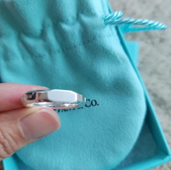 Tiffany 1837® Makers narrow slice ring in sterling silver, mm